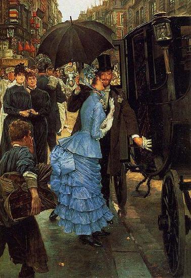 James Tissot The Bridesmaid, Norge oil painting art